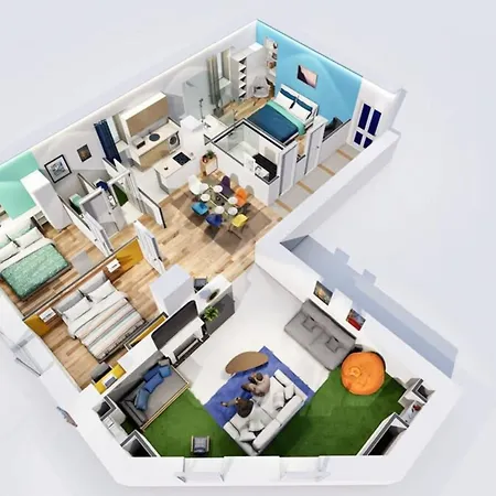 The Big Flat - Hypercentre - Car Park - Virtual Tour Apartment Nice Exterior photo